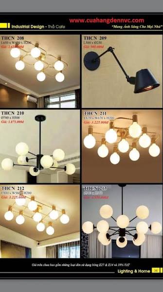 Đèn trang trí Chiếu sáng Quảng Home